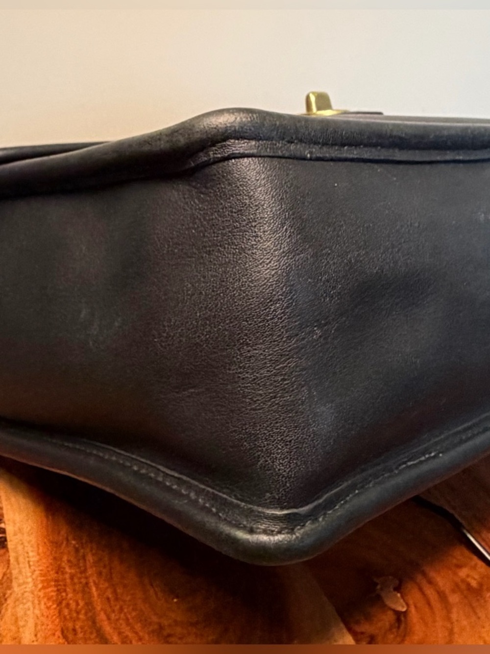 Vintage COACH Willis Top Handle Black Crossbody Costa Rica 9927 EUC - Picture 15 of 17